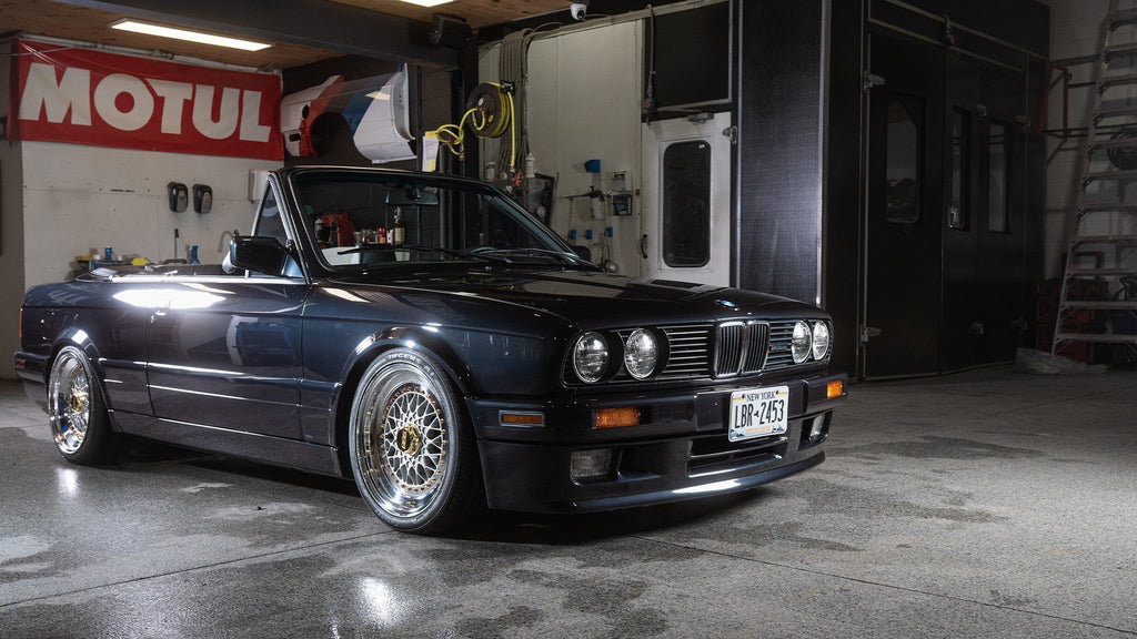 E30 Cabrio MTech Build – Hitesh’s BMW Gets a CAtuned Coilover Upgrade