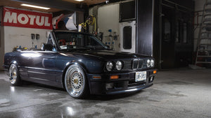 E30 Cabrio MTech Build – Hitesh’s BMW Gets a CAtuned Coilover Upgrade
