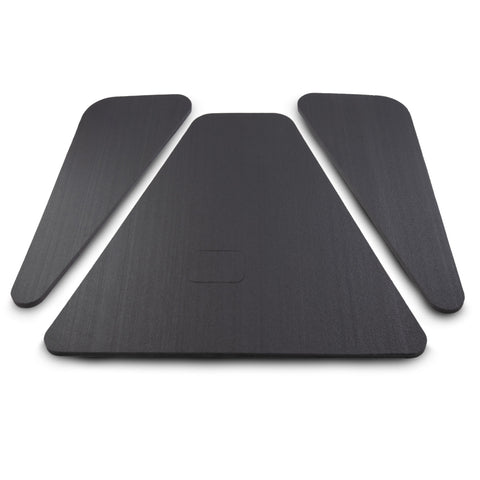 OEM 3-piece hood insulation pad set for BMW E30 by Genuine BMW