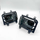 BMW E30 Smoked Fog Light Set – Late Model (Plastic Bumper) – Pair