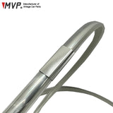 MVP E30 FRONT WINDSHIELD MOULDING SET - EARLY CHROME
