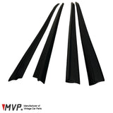 MVP E30 Coupe Side Window Weatherstrip PVC Set (Early Models)