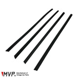 MVP E30 Coupe Side Window Weatherstrip PVC Set (Early Models)