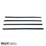 MVP E30 Coupe Side Window Weatherstrip PVC Set (Early Models)