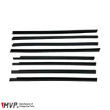 MVP E30 Sedan Side Window Weatherstrip PVC Set (Early Models)