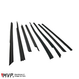 MVP E30 Sedan Side Window Weatherstrip PVC Set (Late Models)