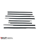 MVP E30 Sedan Side Window Weatherstrip PVC Set (Late Models)
