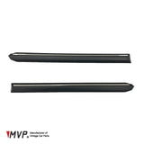 MVP E30 Coupe Lower Body Moulding Set with Chrome Insert (Early Models)