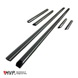 MVP E30 Coupe Lower Body Moulding Set with Chrome Insert (Early Models)