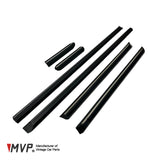 MVP E30 Sedan Lower Body Moulding Set with Chrome Insert (Early Models)
