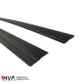 MVP E30 2-Door Outer Rocker Panel Sill Strip Set (Black)