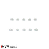 MVP E30 2-Door Outer Rocker Panel Sill Strip Set (Black)