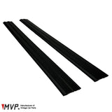 MVP E30 4-Door Outer Rocker Panel Sill Strip Set (Black)
