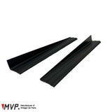 MVP E30 4-Door Outer Rocker Panel Sill Strip Set (Black)