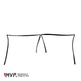 MVP E30 Coupe One-Piece Window Guide Channel (Left Hand)