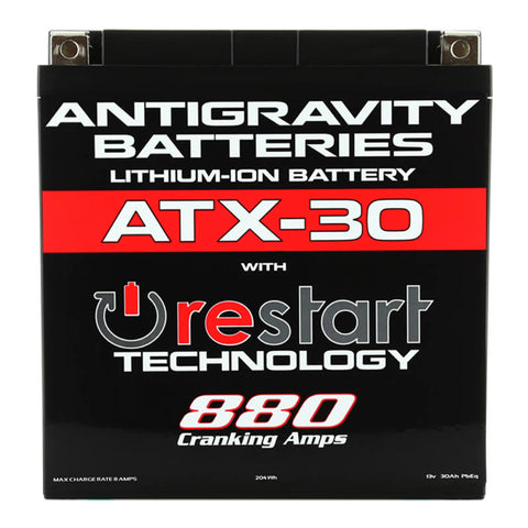 ATX-30 Antigravity Lithium-ION Battery w/ restart technology 880CCA 5lbs