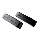 BMW E30 billet motorsport door handles satin black pair