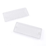 BMW E30 clear front turn signal lenses plastic bumper non-M3