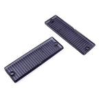 BMW E30 smoked Euro black front turn signal lenses pair