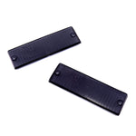 BMW E30 smoked Euro black front turn signal lenses pair
