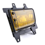 BMW E30 late model yellow fog lights pair for plastic bumper