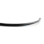 CAtuned black braided clutch line male to female straight fitting E30 E36