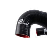 Silicone cooling hose kit for BMW E30 M42 in black or blue by CA Tuned