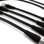 CAtuned stainless steel braided brake lines for BMW E30