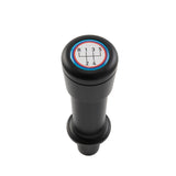 Condor shift knob tall with cap white M-stripes 5-speed pattern