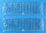 BMW E30 clear front turn signal lenses plastic bumper non-M3