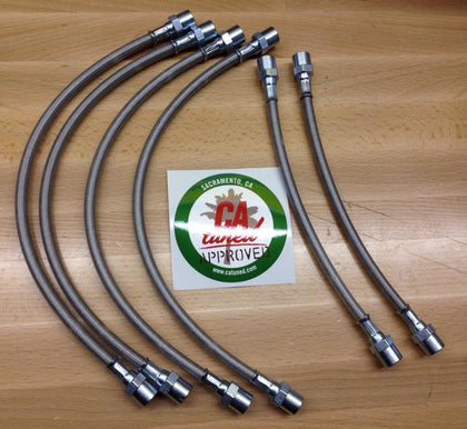 Stainless Steel Brake Lines(BLACK)