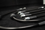 CAtuned stainless steel braided brake lines for BMW E30